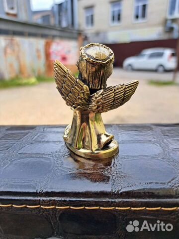 Подсвечник ангел. Бронза. Художественное литье купить с доставкой Подсвечник ангел. Бронза. Художественное литье