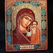 Венчальная пара. Казанская Богоматерь и Спас — фотография 4