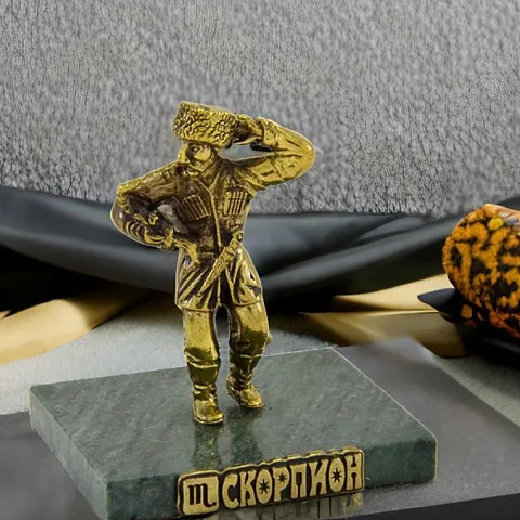 Подарочная бронзовая статуэтка «Знак зодиака Скорпион»