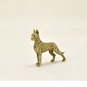 Бронзовая миниатюра «Дог», 55×13×62 мм — фотография 2
