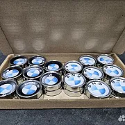 Комплект стальных фишек для нард «BMW» в подарок — фотография 4