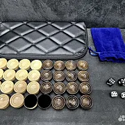 Нарды под стеклом «Вперёд быки!» — фотография 3