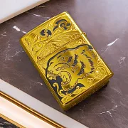 В подарок: Оригинальная зажигалка Zippo "Тигр" № 7 — фотография 1