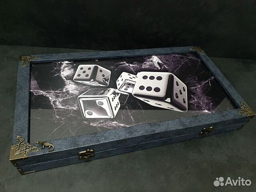 Нарды «Стальные зарики» купить с доставкой Нарды «Стальные зарики»