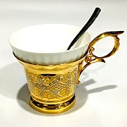 Кофейная пара "Узор". Златоуст. — необычный подарок — фотография 4