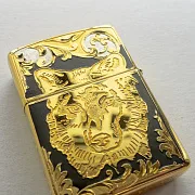 На память: Бензиновая зажигалка Zippo "Волк одиночка" — фотография 2