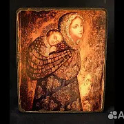 Богоматерь "Колыбельная" икона — фотография 2