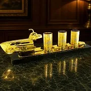 Водочный набор на троих "Морской". Златоуст — фотография 1