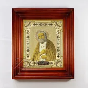 Подарочная икона Серафима Саровского /в киоте/. Златоуст — фотография 7