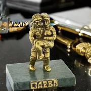 Бронзовая статуэтка «Знак зодиака Дева» — красивый подарок — фотография 1