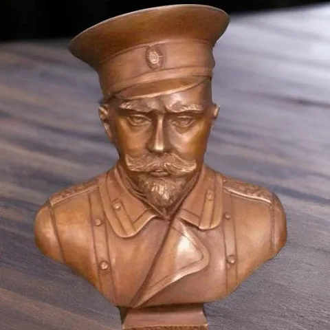 Бюст «Деникин» из бронзы — необычный подарок