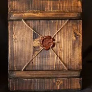 Икона деревянная "Св. Архангел Гавриил" — фотография 2