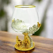 Бокал для коньяка "Зимняя рыбалка" — фотография 1